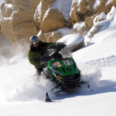 Moto de Nieve medio día