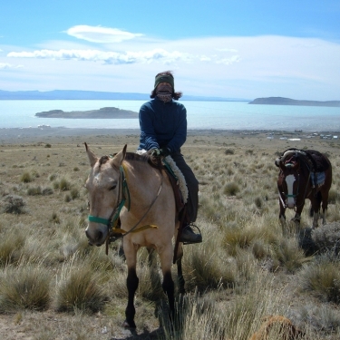 Cabalgata larga al Lago Argentino